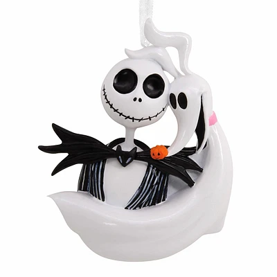 The Nightmare Before Christmas Jack & Zero Ornament, 3.5X4.8