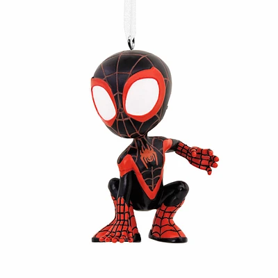 Spider-Man in Black Suit Ornament, 3.5x4.8