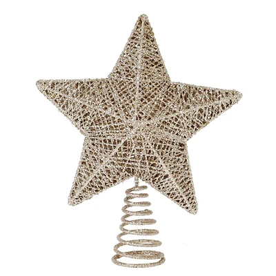 Champagne Star Tree Topper