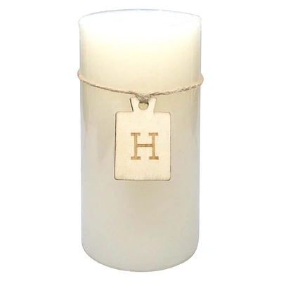 Unscented Pillar Candle