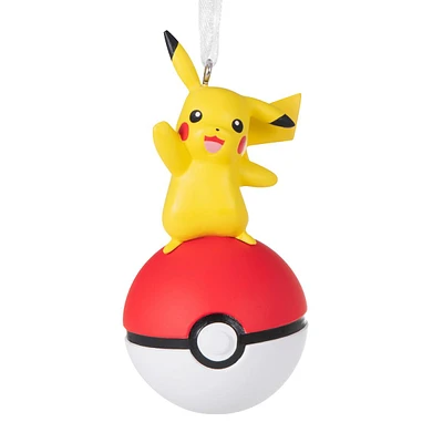 Pokemon with Ball Ornament, 3.5x4.8