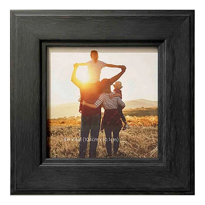 Barnwood Black Tabletop Picture Frame