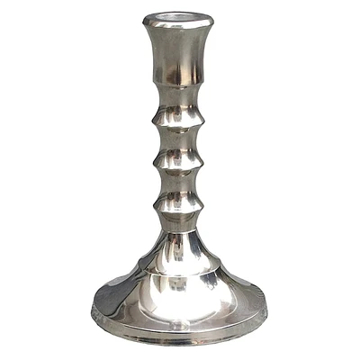 Providence Silver Taper Candle Holder