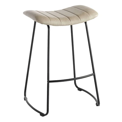 Crosby St. Jude Backless Barstool