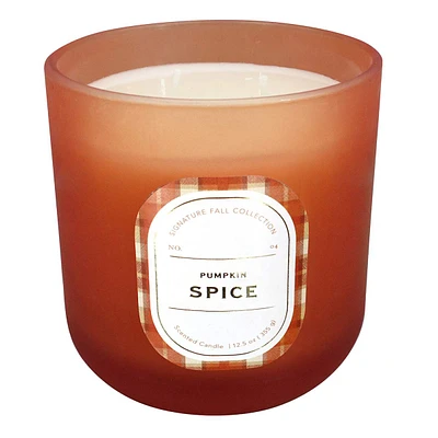 Pumpkin Spice Scented Jar Candle