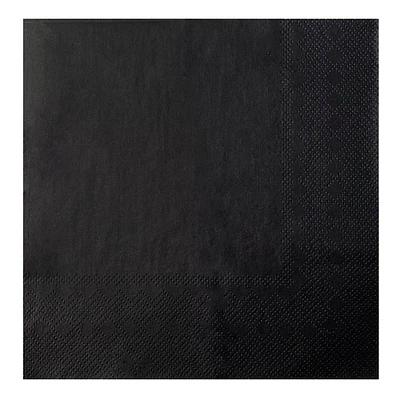 LUNCH NAPKIN BLACK S/30