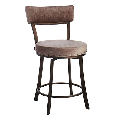 Austin Swivel Counter Stool, 24"