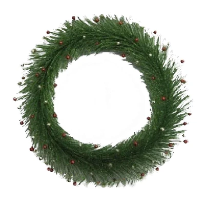 Green Berry Wreath, 20"