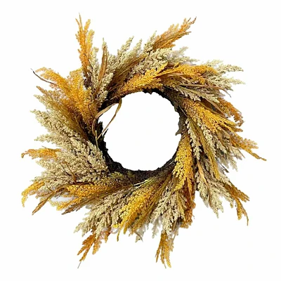 Wheat Ear & Pine Wreath, 24"