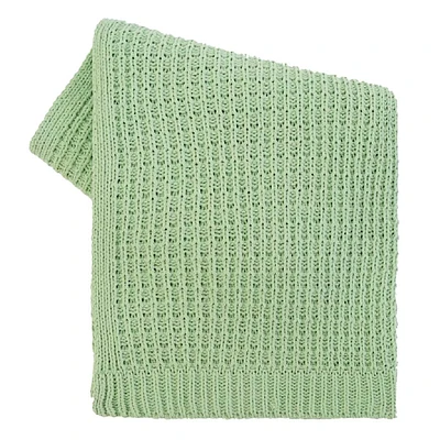 Chenille Knit Throw Blanket