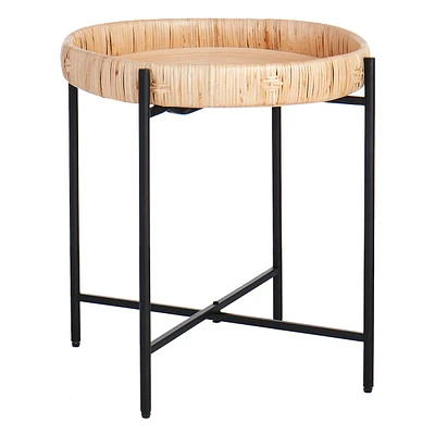 Briar Rattan Folding Table