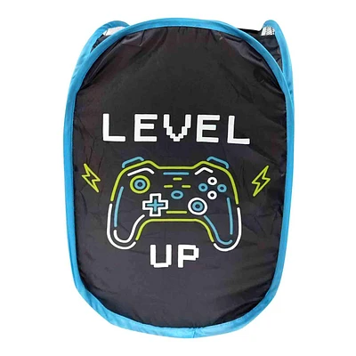 Kids Level Up Pop Up Laundry Hamper