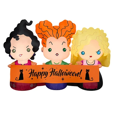 Inflatable Hocus Pocus Sisters, 5' Wide