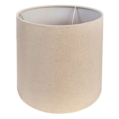 Tan Tapered Drum Lamp Shade, 9x11