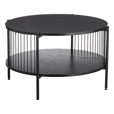 Crosby St. Xander Coffee Table, Black