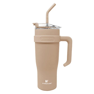 Hydraflow Capri Clay Steel Insulated Tumbler, 40oz