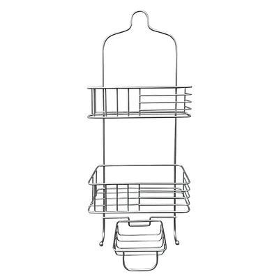 Grey Metal Shower Caddy