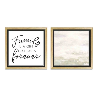 2-Pack Family Forever Signs, 10"