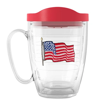 American Flag Travel Mug