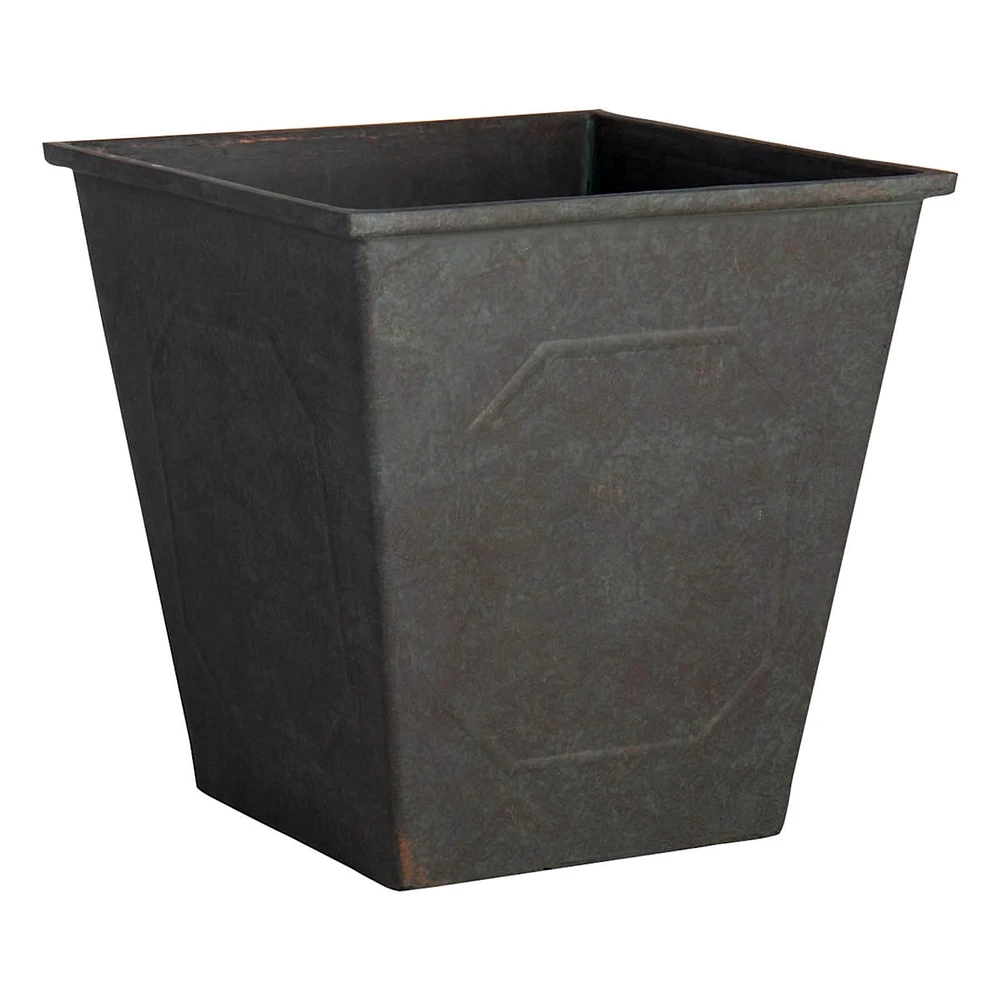 Verdigis Square Outdoor Planter, Medium