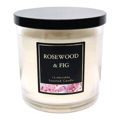 Rosewood & Fig Scented Jar Candle