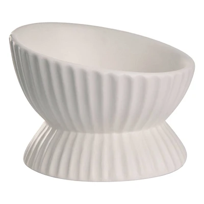 Tracey Boyd Beveled Ceramic Hourglass Bowl