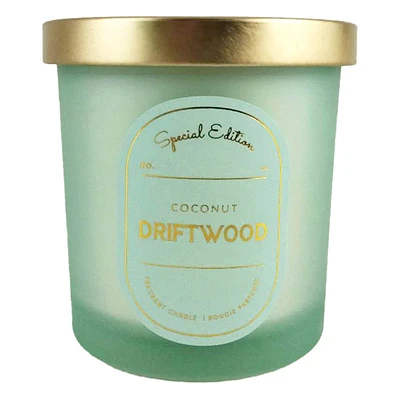 Coconut Driftwood Scented Jar Candle