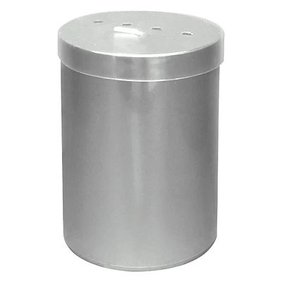 Silver Unscented Pillar Candle