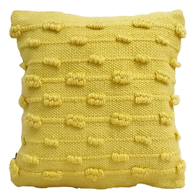 Bubble Textured Throw Pillow