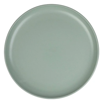 Set of 4 Stackable Green Dinner Plate, 10.5"