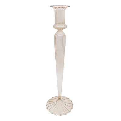 Providence Champagne Glass Taper Candle Holder