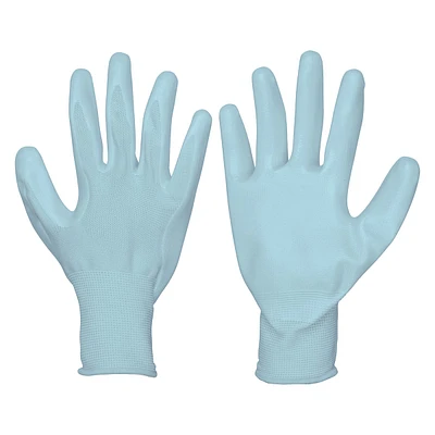 Nitrile Garden Gloves, Blue