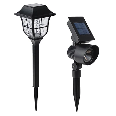 6-Pack Solar LED Landscape Kit