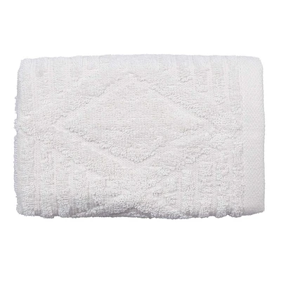 Diamond Textured Cotton Hand Towel