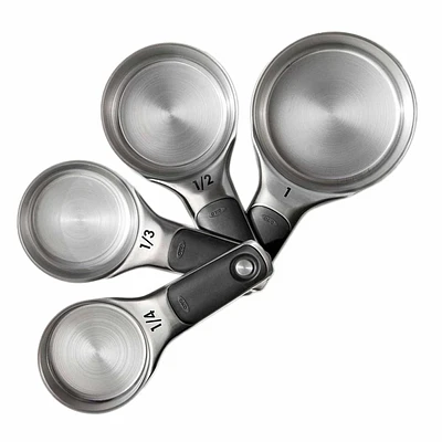 4-Piece Stainless Steel Measuring Cups