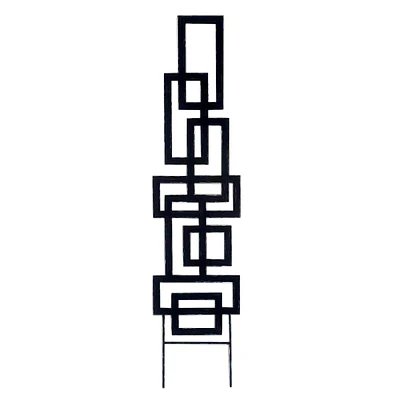 Crosby St. Modern Abstract Yard Stake, 46"