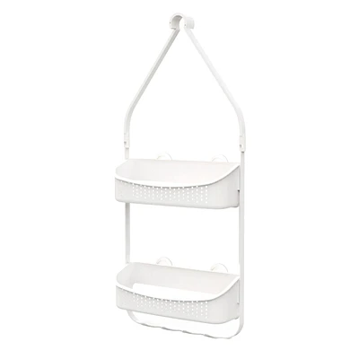 White Shower Caddy