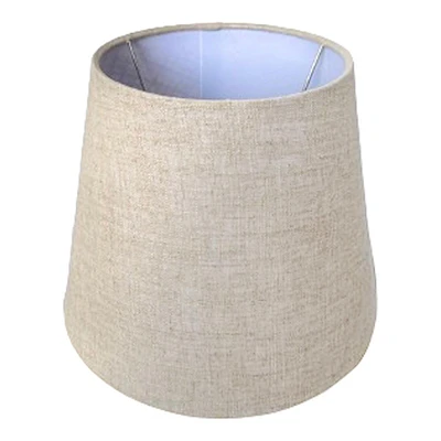 Light Tan Tapered Drum Lamp Shade