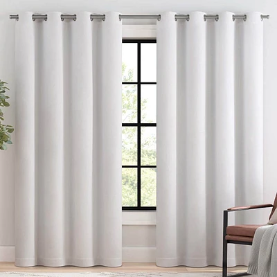 Eclipse Whalen Blackout & Draft Grommet Single Curtain Panel