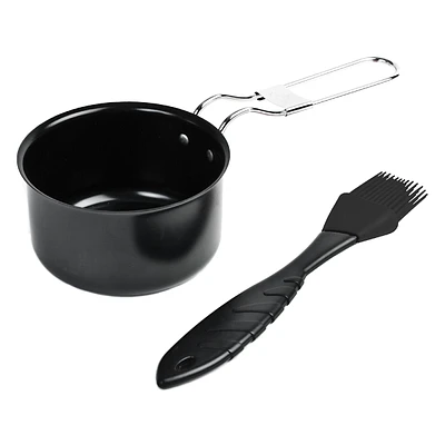 Non-Stick Sauce Pan with Silicone Basting Brush