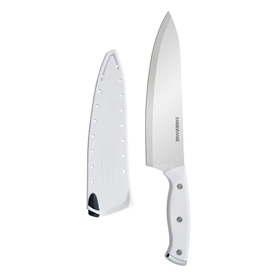 Edgekeeper White Triple Revited Chef Knife, 8"