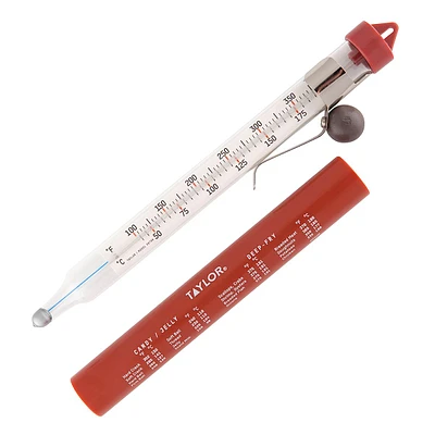 Taylor Red Tube Candy Deep Fry Thermometer