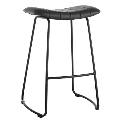 Crosby St. Jude Barstool, Black