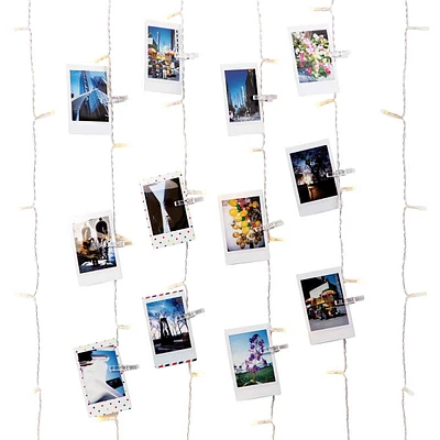 Warm White Photo Clip Curtain Lights