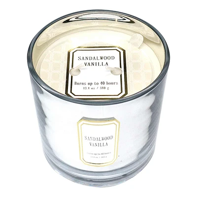 Providence Sandalwood Vanilla Scented Jar Candle