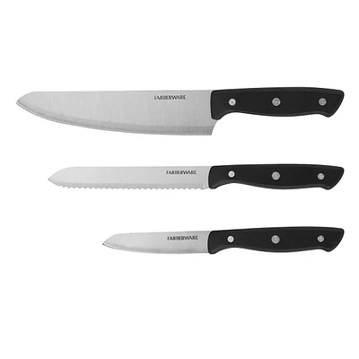 3-Piece Triple Riveted Chef Knife Set