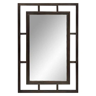 Detail Frame Wall Mirror, 24x36