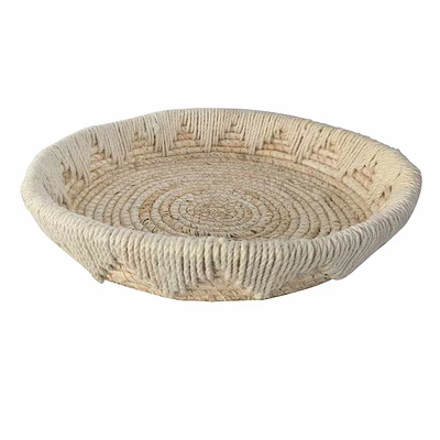 Tracey Boyd Sunshine Woven Tray, 11.8"