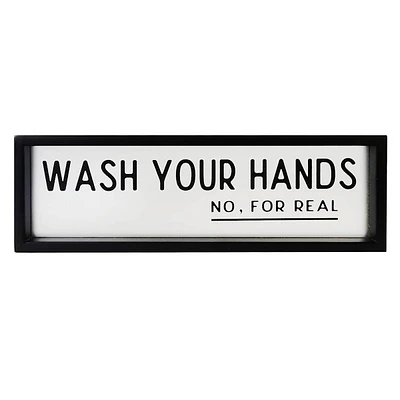 Wash Your Hands Sign, 11.8"