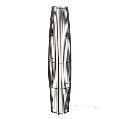 Rattan Uplight Floor Lamp